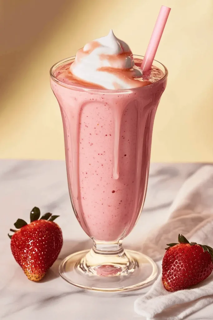 Hailey Bieber's Strawberry Glaze Smoothie Recipe-2