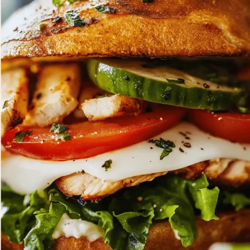 The Perfect Chicken Caprese Sandwich Recipe: A Gourmet Twist Made Easy