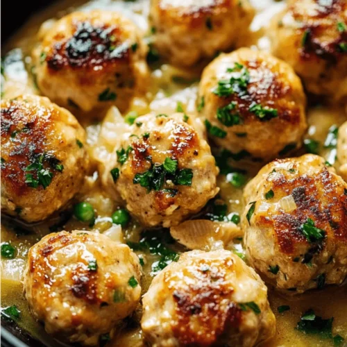 Elevate Dinner Tonight with These Zesty Chicken Piccata Meatballs