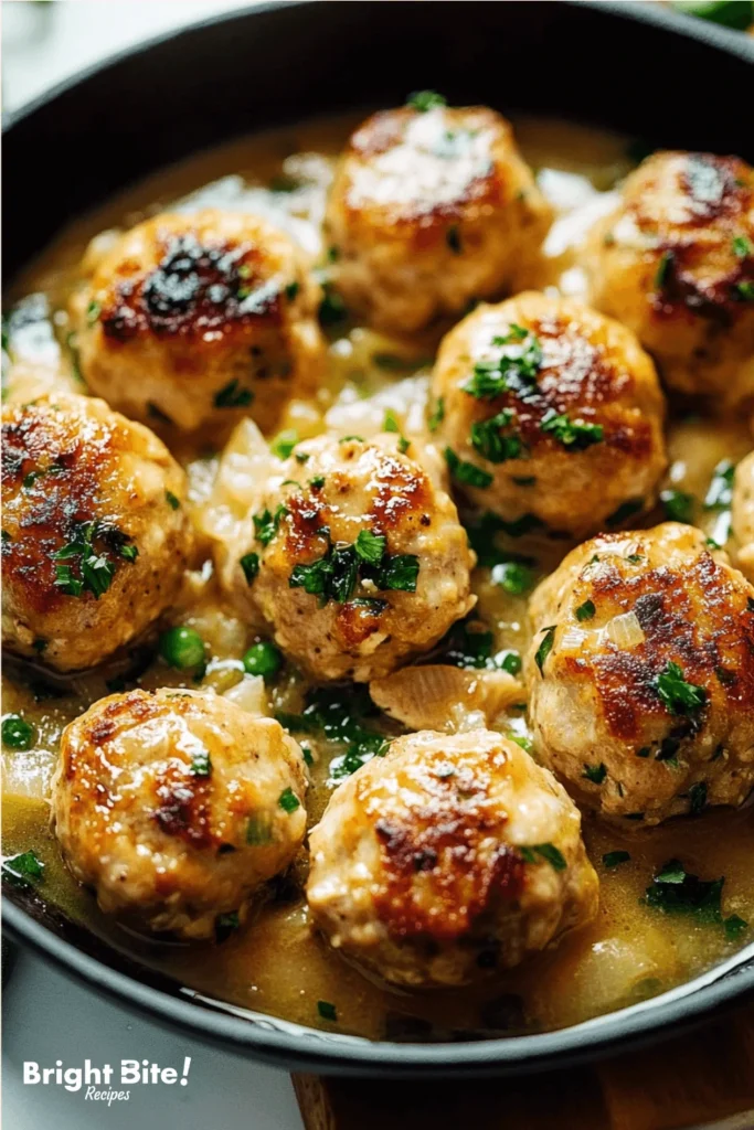 Elevate Dinner Tonight with These Zesty Chicken Piccata Meatballs