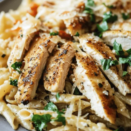 Garlic Parmesan Chicken Pasta: A Creamy, Flavorful Delight