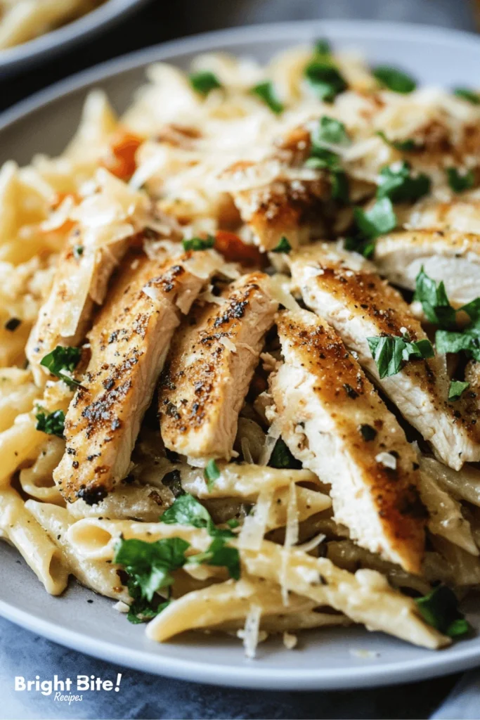 Garlic Parmesan Chicken Pasta: A Creamy, Flavorful Delight