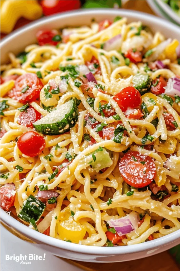 Spaghetti Pasta Salad: Your New Go-To Recipe for Any Gathering