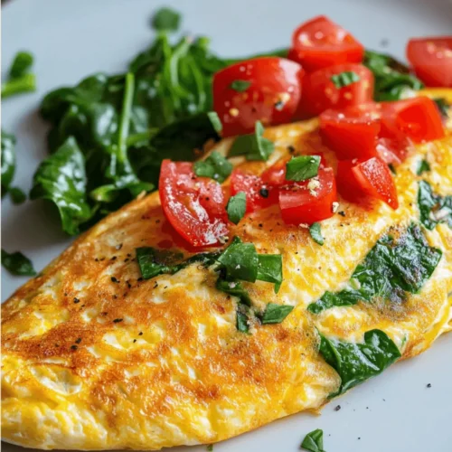 Spinach Omelette: A Nutritious and Delicious Breakfast Choice