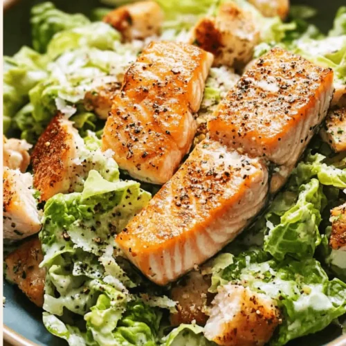 How to Make the Best Salmon Caesar Salad in Just 20 Minutes