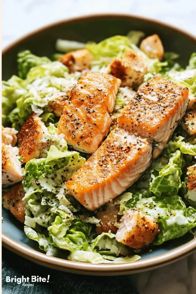 How to Make the Best Salmon Caesar Salad in Just 20 Minutes