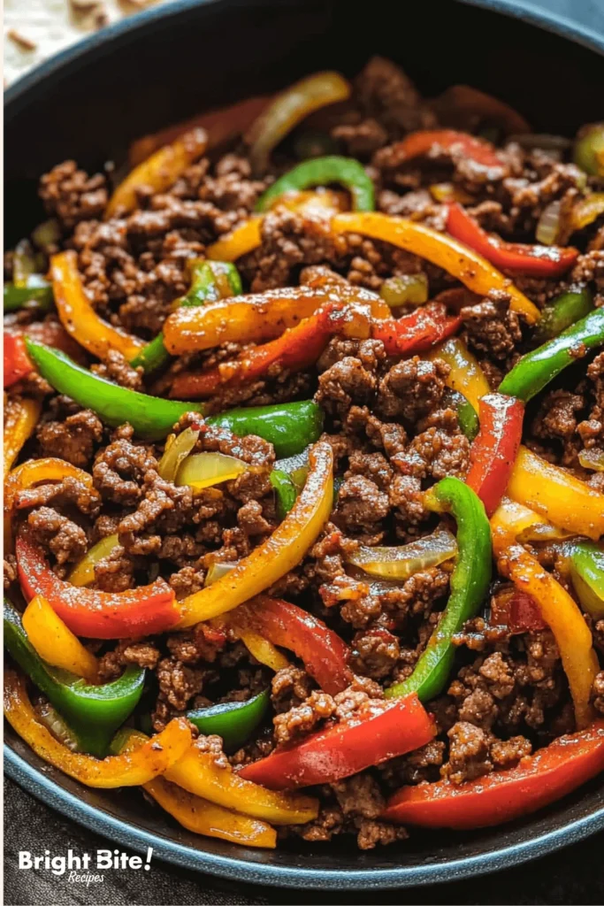 One Skillet, 20 Minutes: The Easiest Ground Beef Fajitas You’ll Fall In Love With!