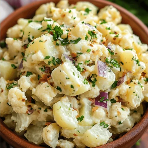 The Best Low-Carb Cauliflower Potato Salad Recipe You’ll Ever Taste!