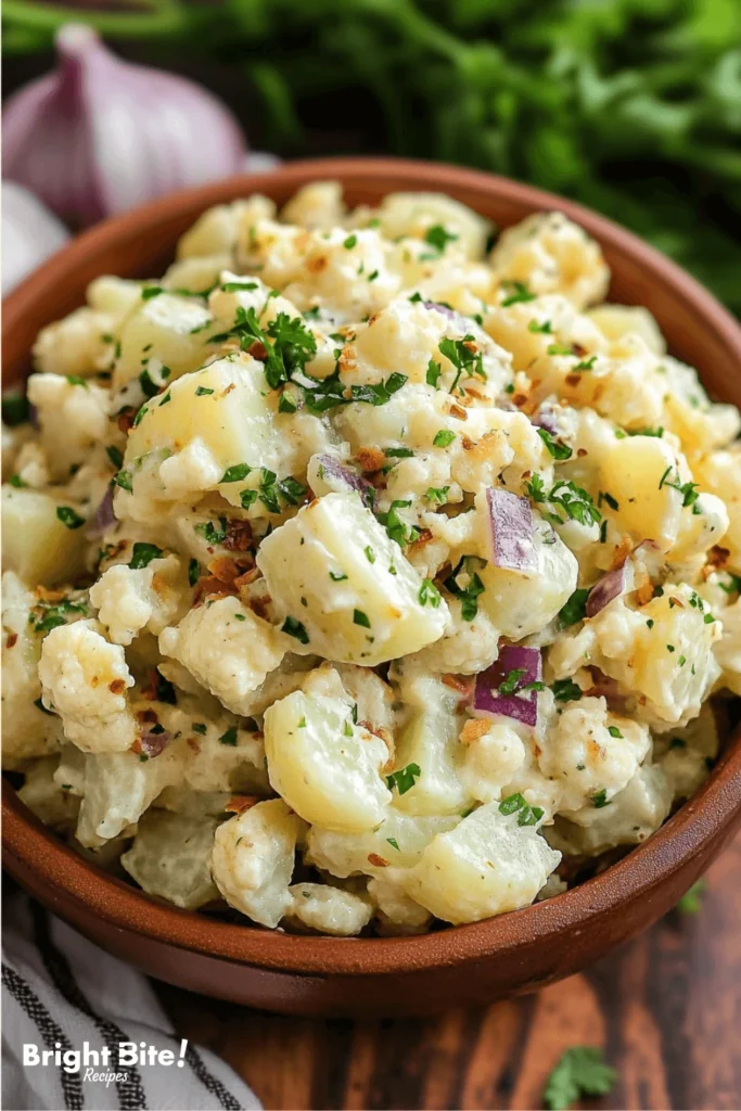 The Best Low-Carb Cauliflower Potato Salad Recipe You’ll Ever Taste!