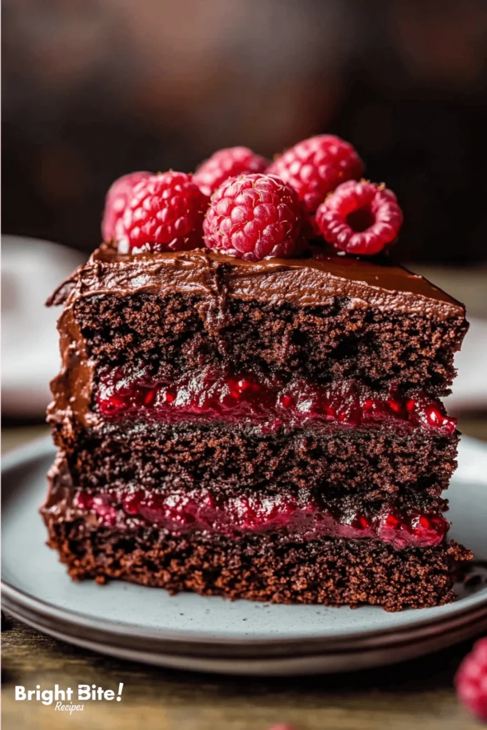 How to Make a Rich & Moist Chocolate Raspberry Cake in 7 Easy Steps