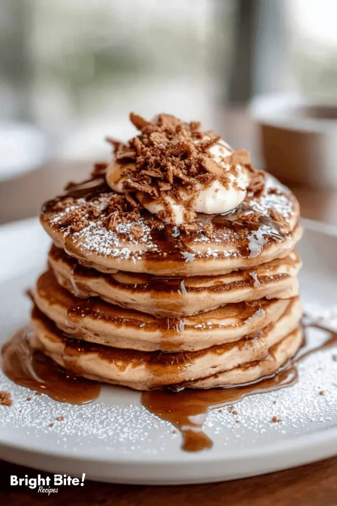 Cinnamon Roll Pancakes: A Delicious Breakfast Treat That Combines Two Classics