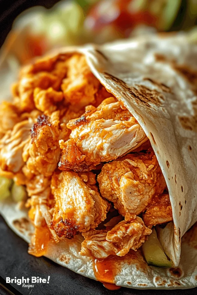 Buffalo Chicken Wrap: Quick, Delicious, and Customizable