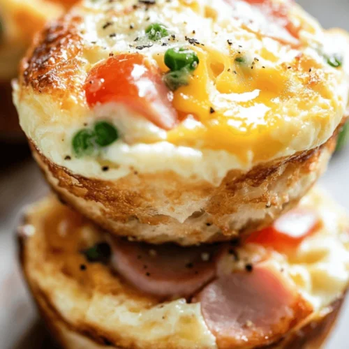 Ham and Cheese Egg Muffins – The Perfect Breakfast Bite