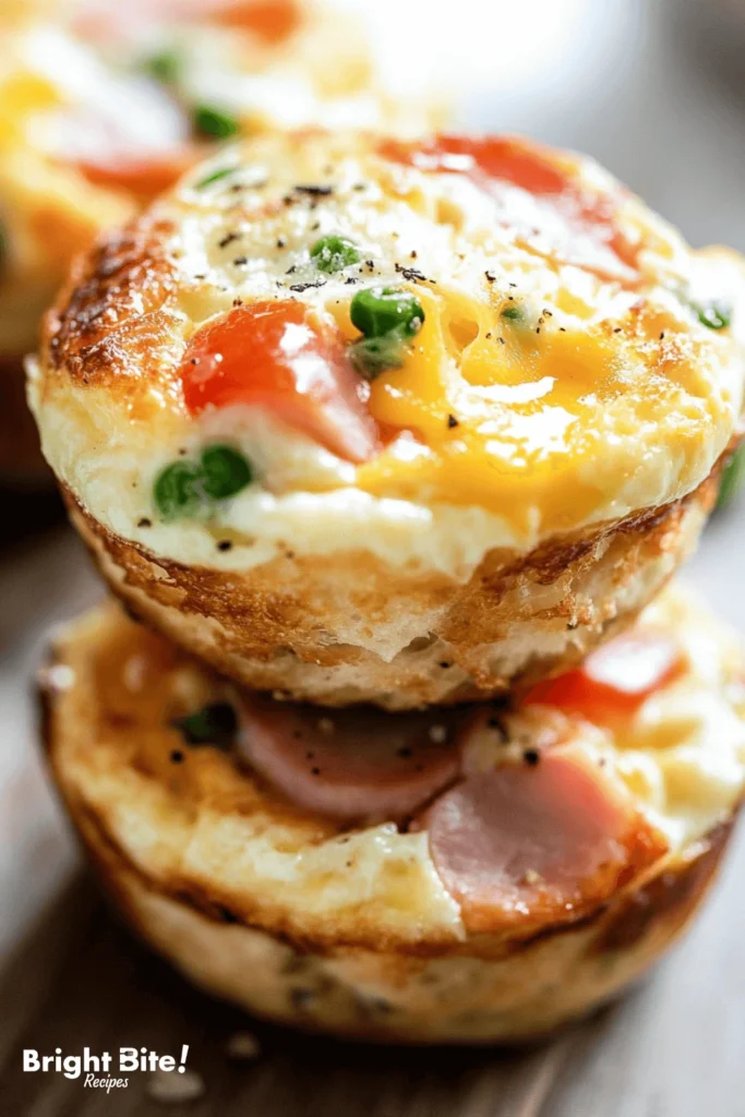 Ham and Cheese Egg Muffins – The Perfect Breakfast Bite