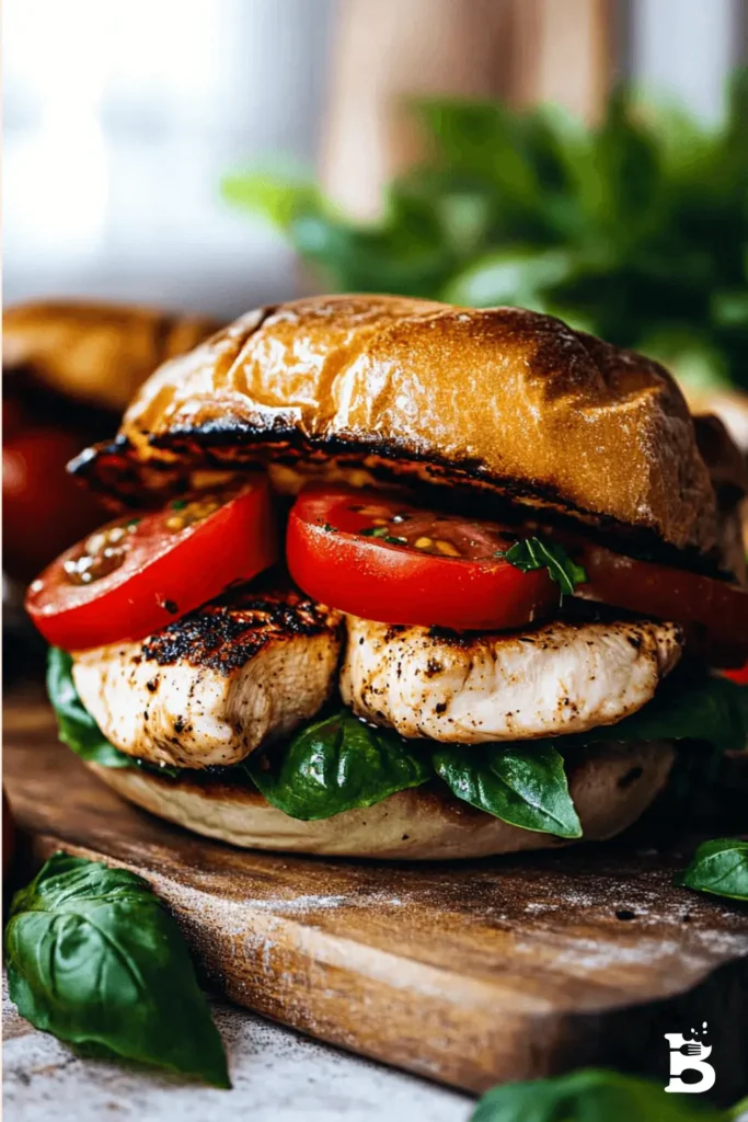 Chicken Caprese Sandwich: A Flavor-Packed Twist on a Classic-1