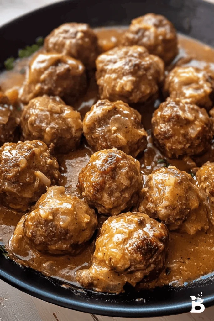 How to Make Irresistibly Creamy Beef Stroganoff Meatballs at Home-2