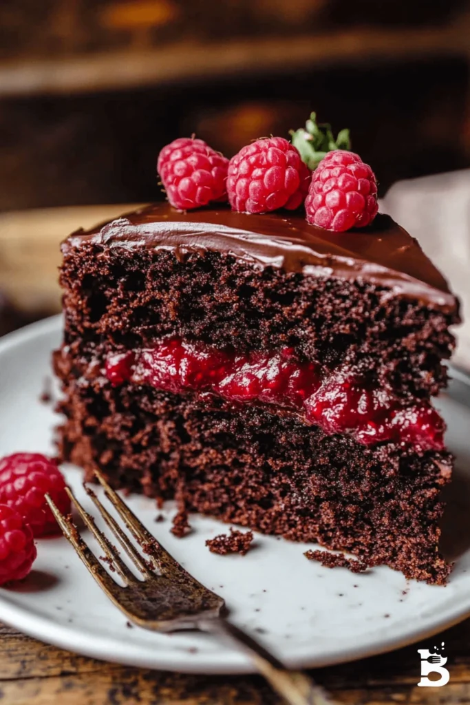 How to Make a Rich & Moist Chocolate Raspberry Cake in 7 Easy Steps-2