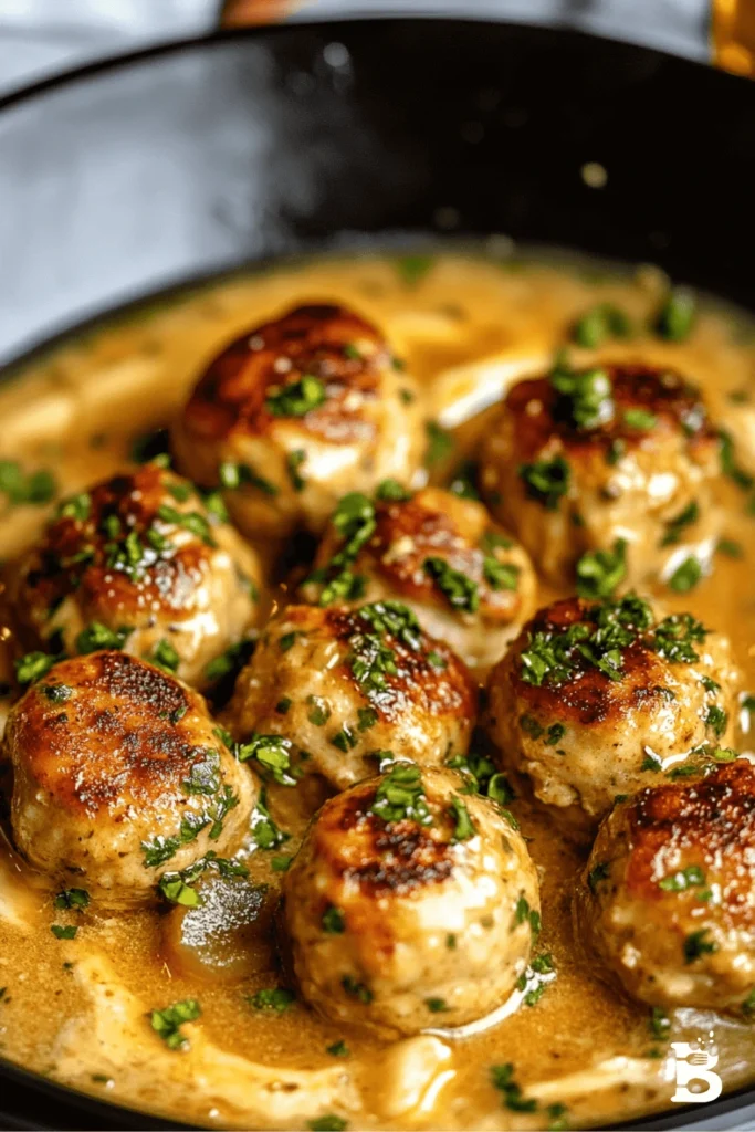 Elevate Dinner Tonight with These Zesty Chicken Piccata Meatballs-2