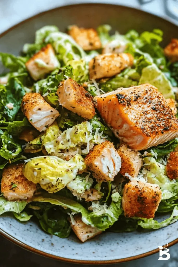 How to Make the Best Salmon Caesar Salad in Just 20 Minutes-3