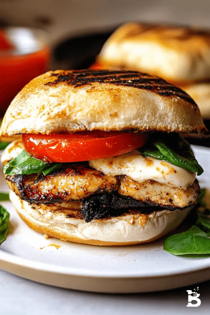 Chicken Caprese Sandwich: A Flavor-Packed Twist on a Classic-3