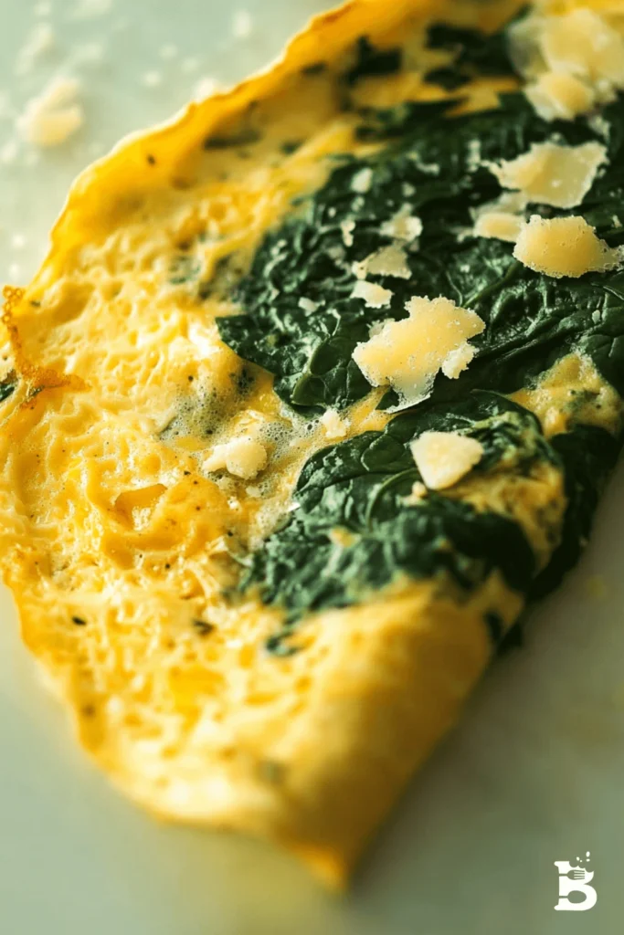 Spinach Omelette: A Nutritious and Delicious Breakfast Choice-4