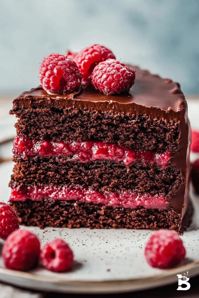 How to Make a Rich & Moist Chocolate Raspberry Cake in 7 Easy Steps-4