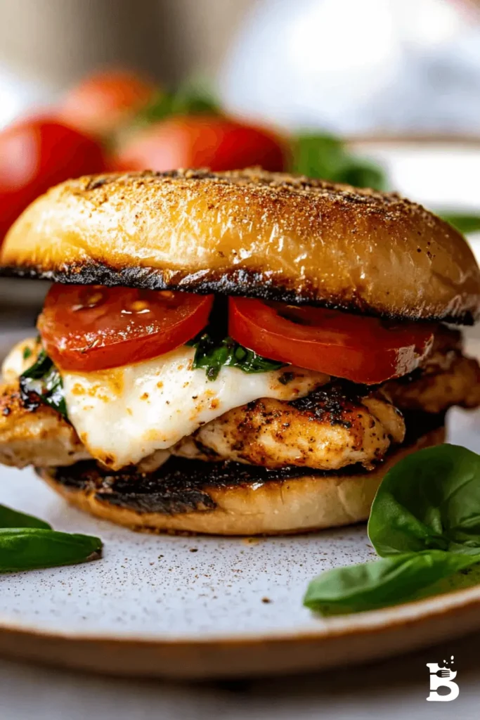 Chicken Caprese Sandwich: A Flavor-Packed Twist on a Classic-4