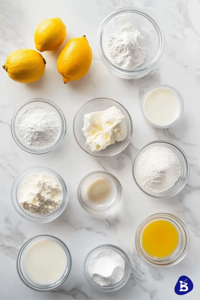 Lemon Cupcake: A Delightful Treat for Any Occasion-Ingredients