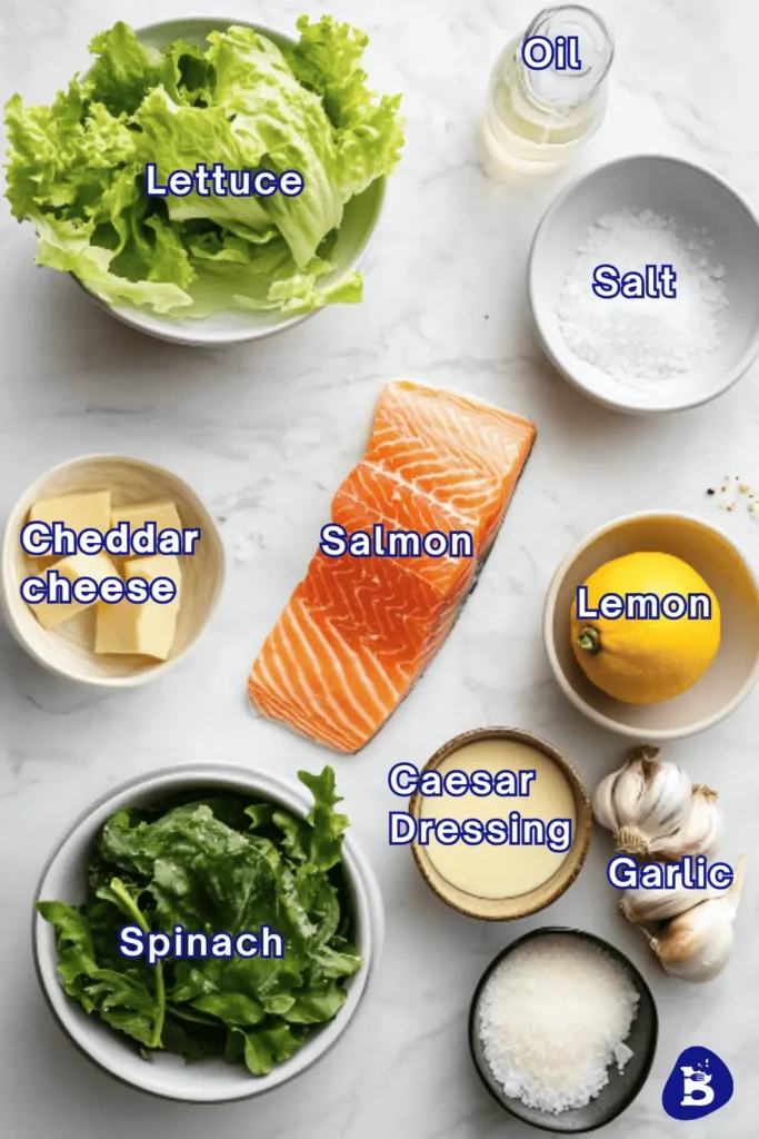 How to Make the Best Salmon Caesar Salad in Just 20 Minutes-Ingredients