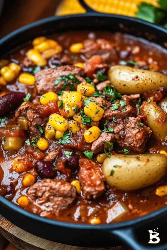 Cowboy Stew Recipe A Hearty One-Pot Delight-2