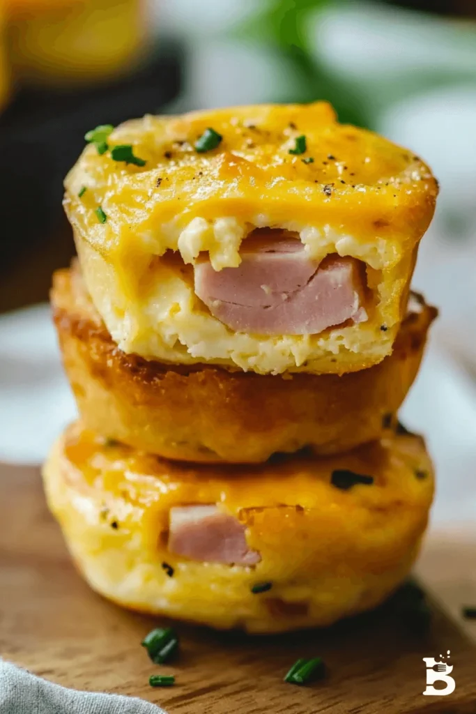 Ham and Cheese Egg Muffins – The Perfect Breakfast Bite-2