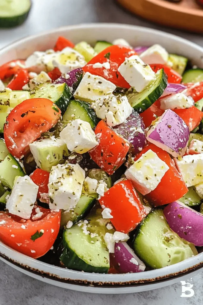 Greek Cucumber Salad: A Refreshing and Flavorful Recipe-3