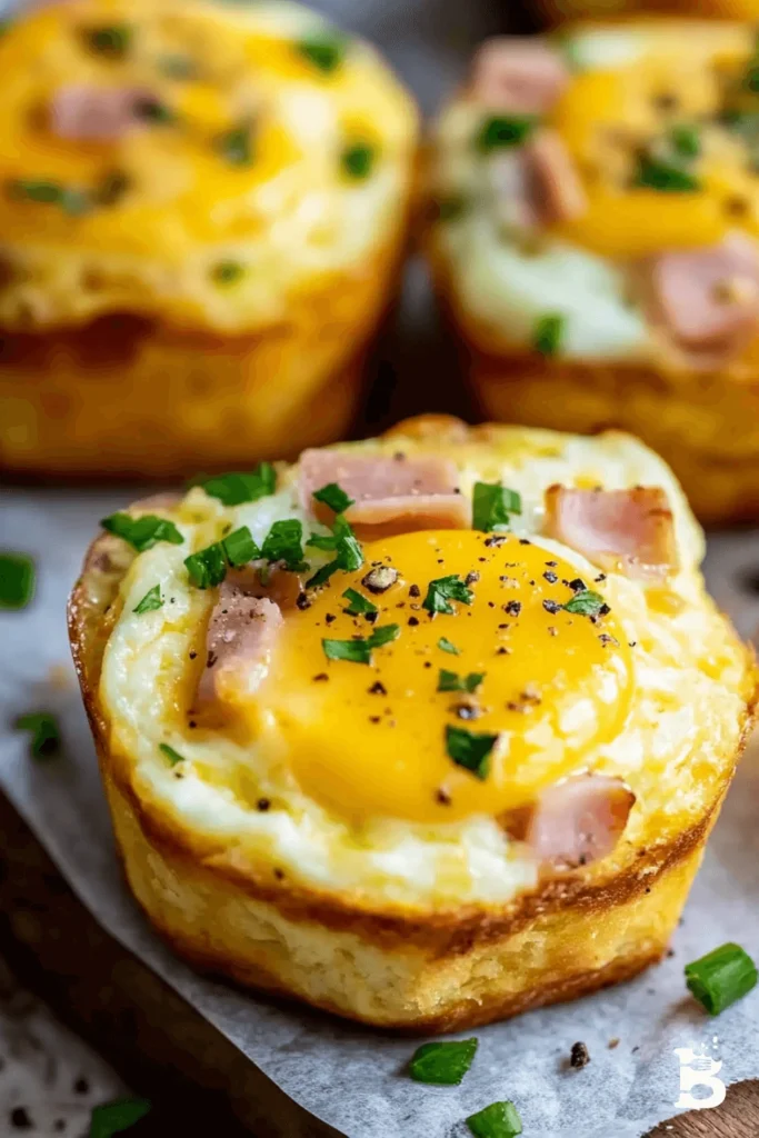 Ham and Cheese Egg Muffins – The Perfect Breakfast Bite-3