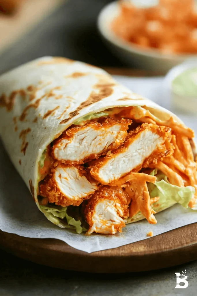 Buffalo Chicken Wrap: Quick, Delicious, and Customizable-2