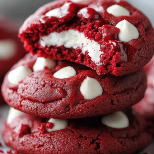 Irresistibly Delicious Red Velvet Cake Cookies The Ultimate Treat You’ll Love!