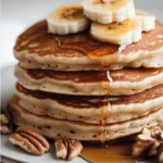 Banana Oatmeal Pancakes