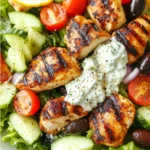 Greek chicken salad