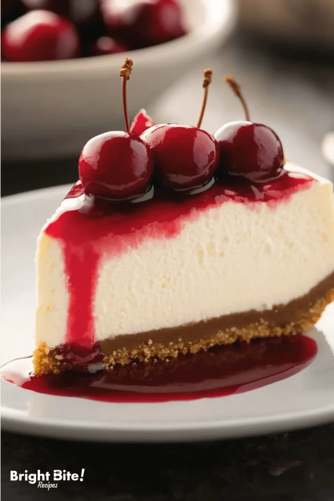 cherry cheesecake