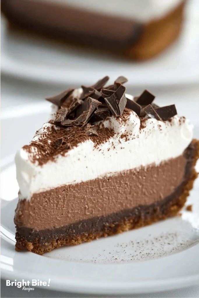 chocolate mousse pie