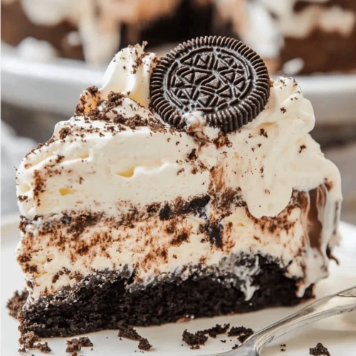 Oreo ice cream cake