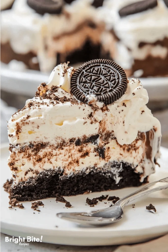 Oreo ice cream cake