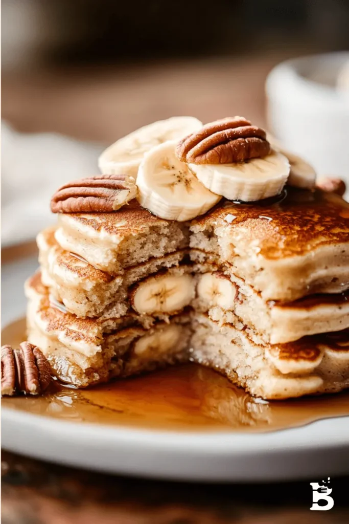 Banana Oatmeal Pancakes-1