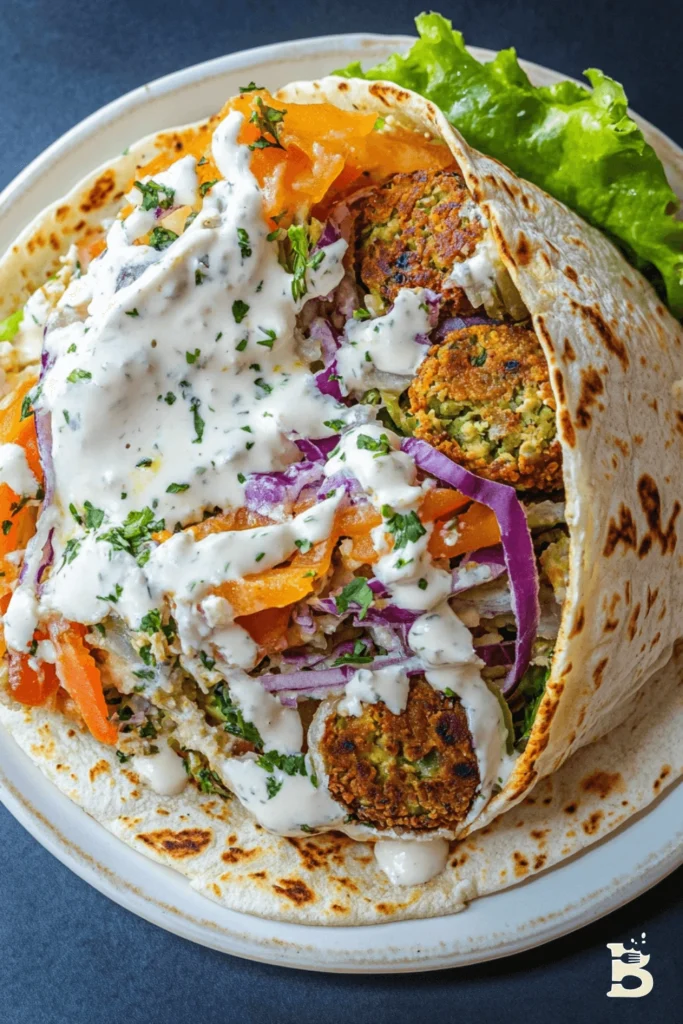 Falafel Wrap Recipe-3