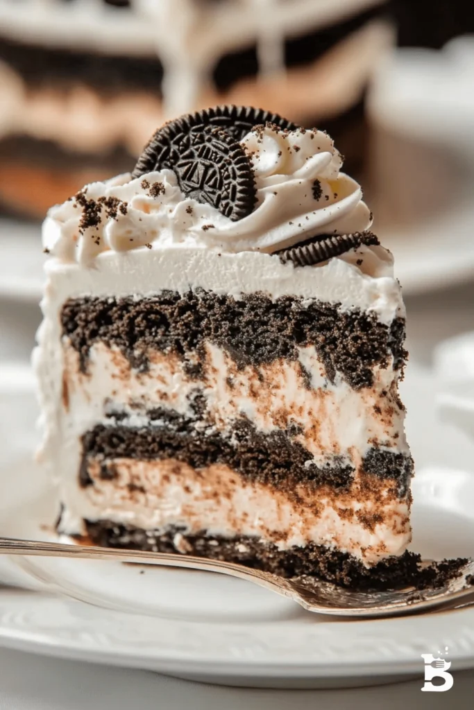 Oreo ice cream cake-3