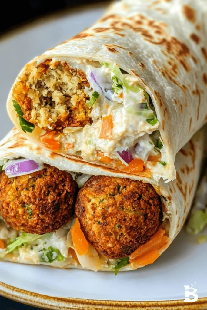 Falafel Wrap Recipe-4