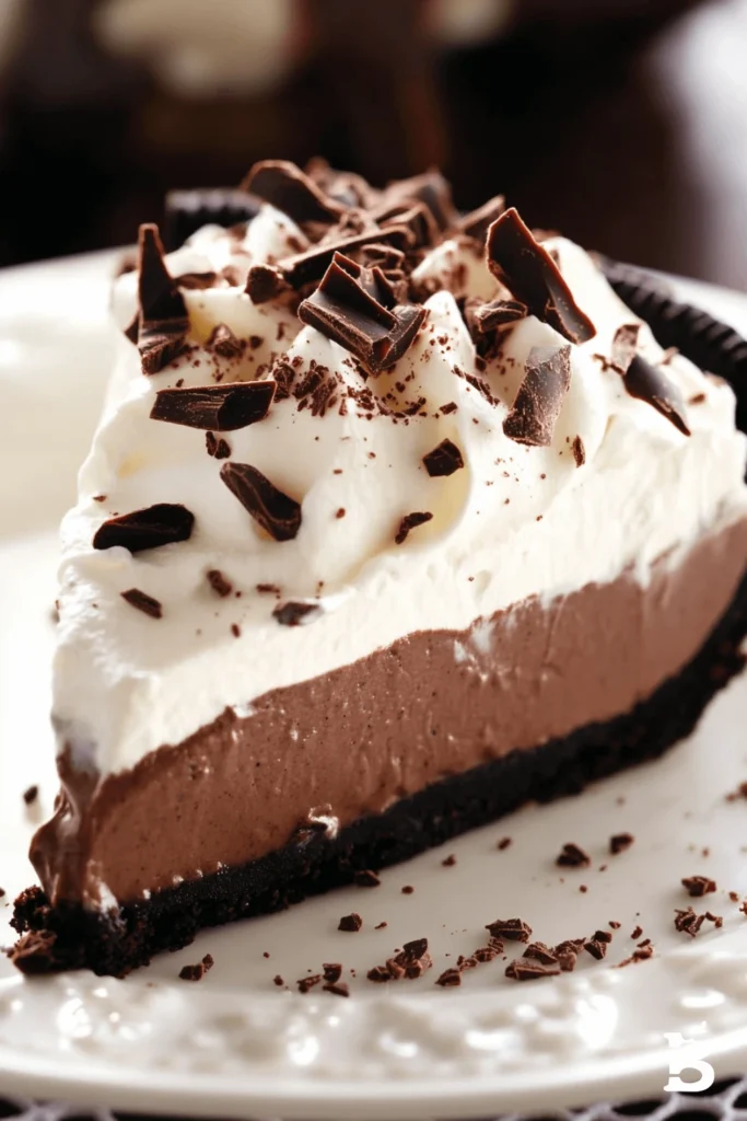 chocolate mousse pie-2