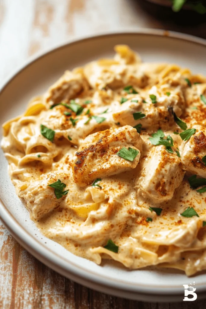 Cajun Chicken Alfredo-4