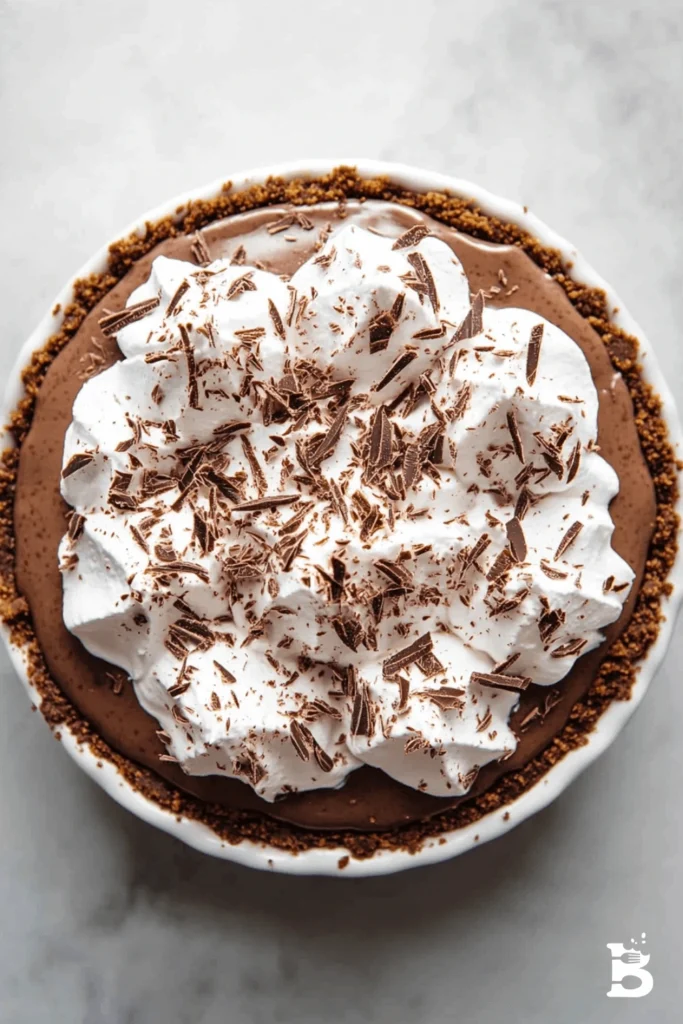 chocolate mousse pie-4