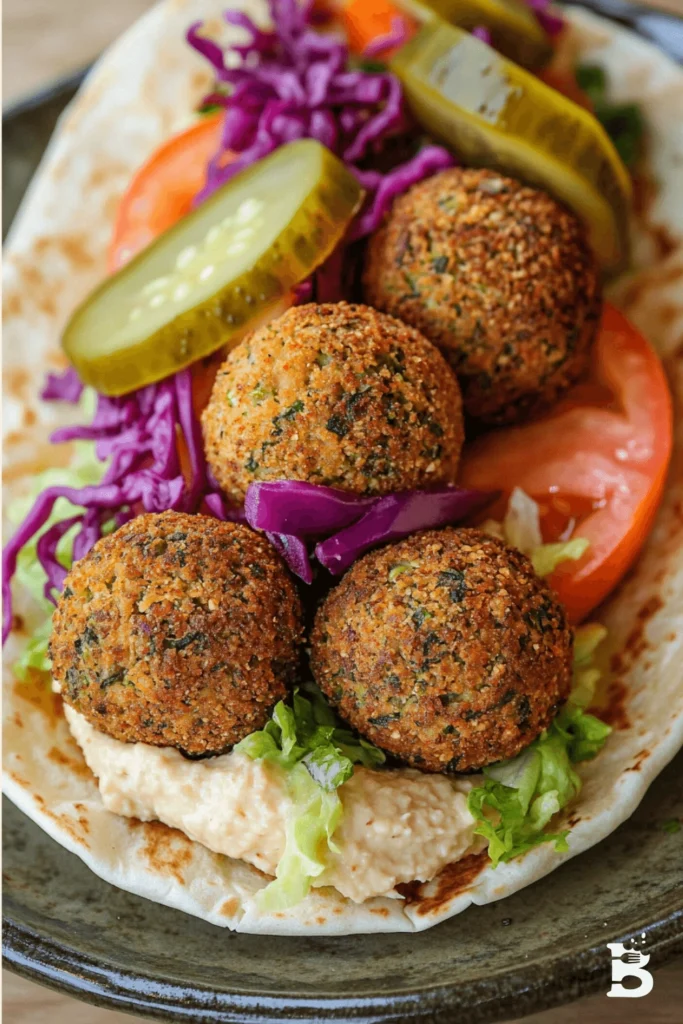 Falafel Wrap Recipe-1