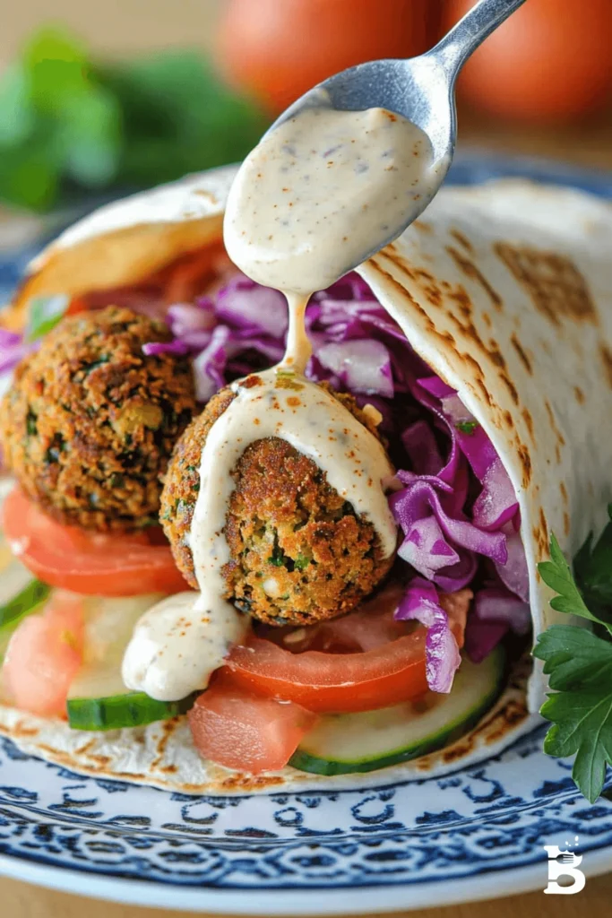 Falafel Wrap Recipe-2